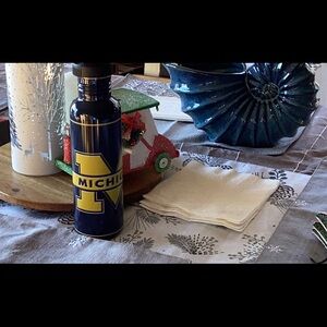 Michigan collegiate thermal bottle